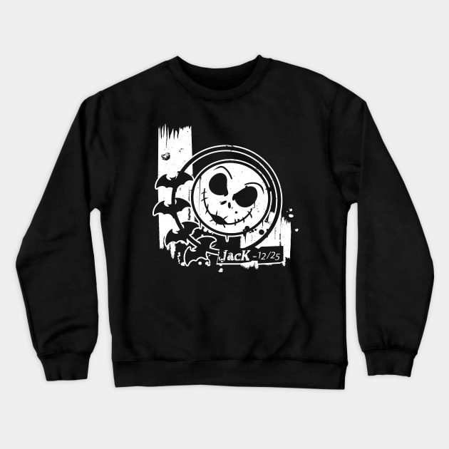 Halloween Jack Crewneck Sweatshirt by vands